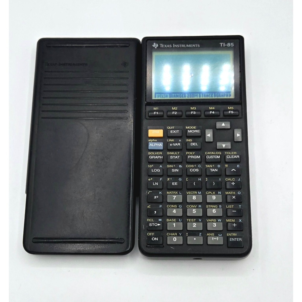Texas Instruments TI-85 Graphing Calculator with Cover Tested Working‎ - Picture 2 of 4